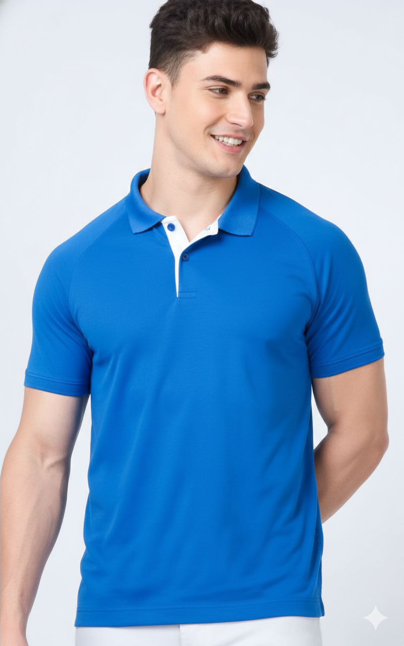 Vanheusen Polyester Polo T Shirt