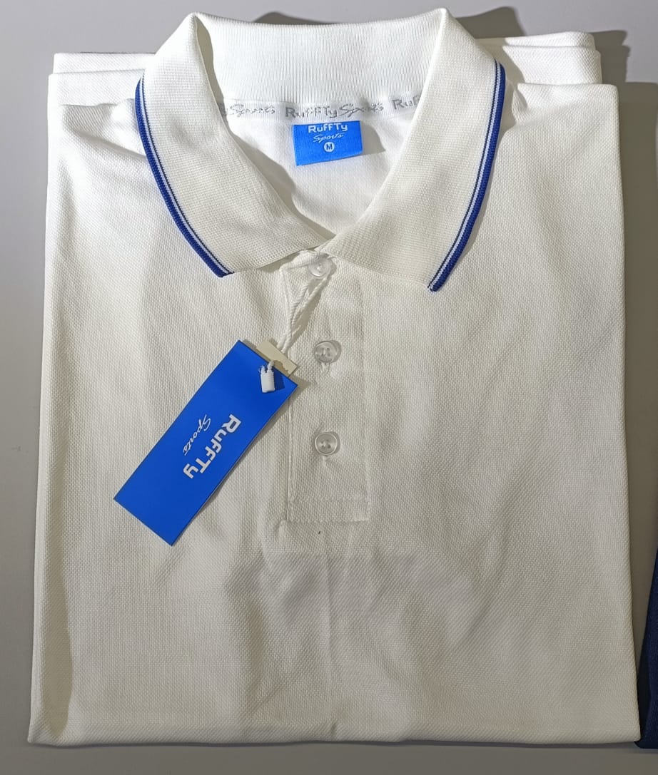 Ruffty Sports Polycotton Tipping Polo T Shirts