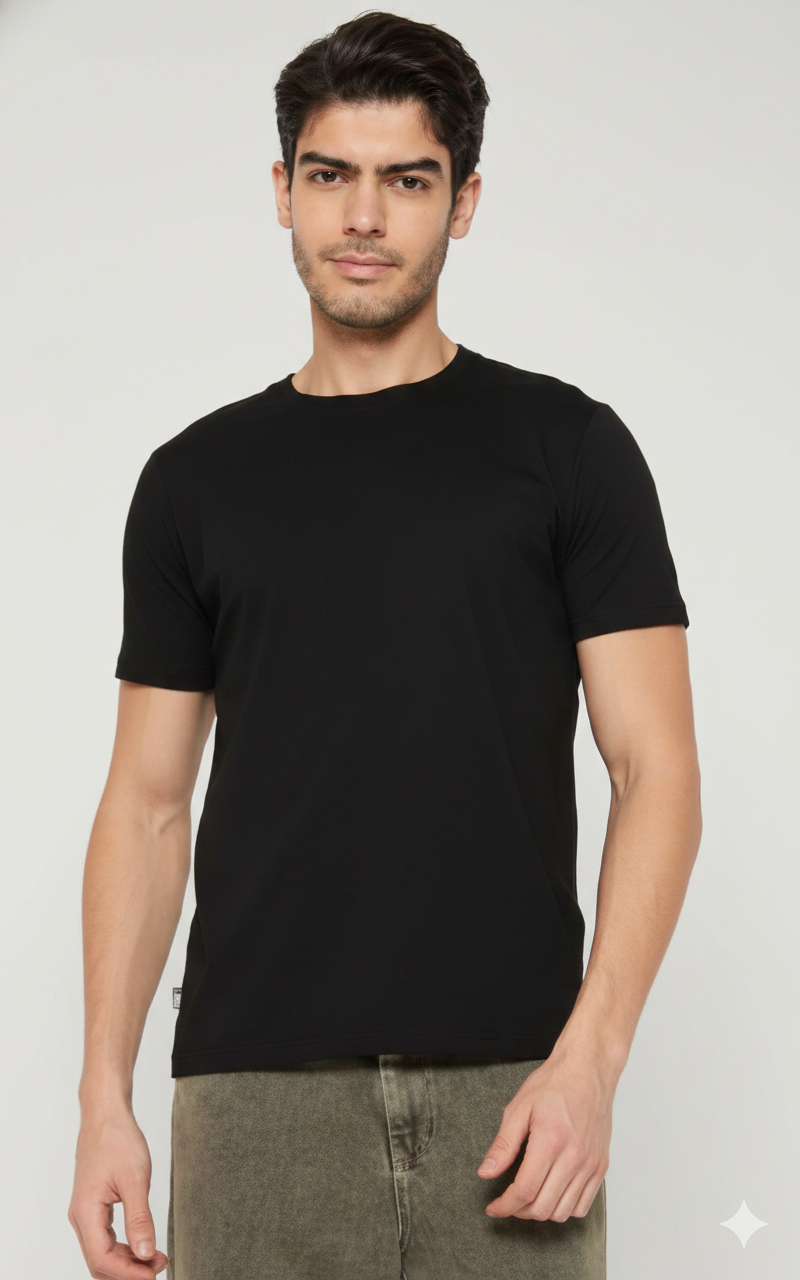 Woodland Cotton Round Neck T Shirts