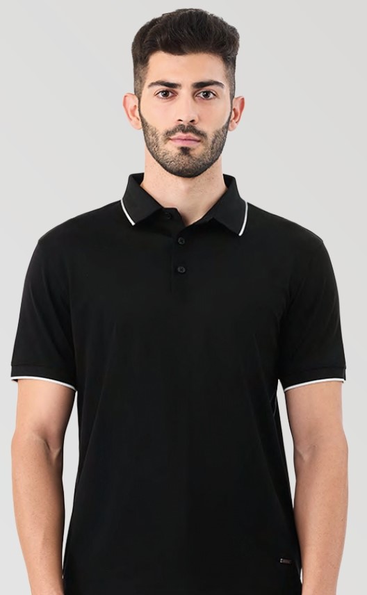 Snitch Design Tipping Polo T Shirt