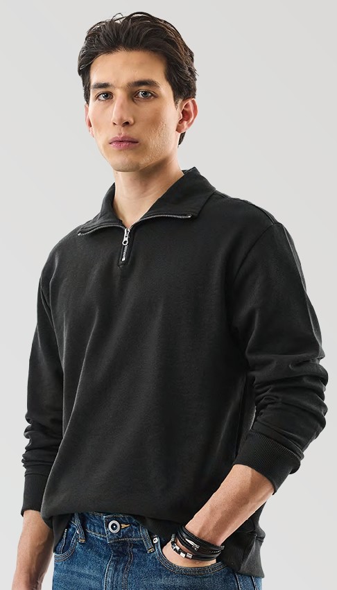 Snitch Half Zip Sweatshirt