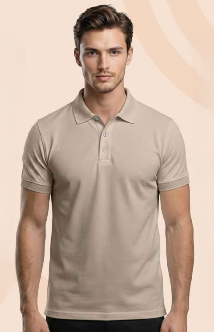 Jacquard Sora Polo Dry Fit T Shirt