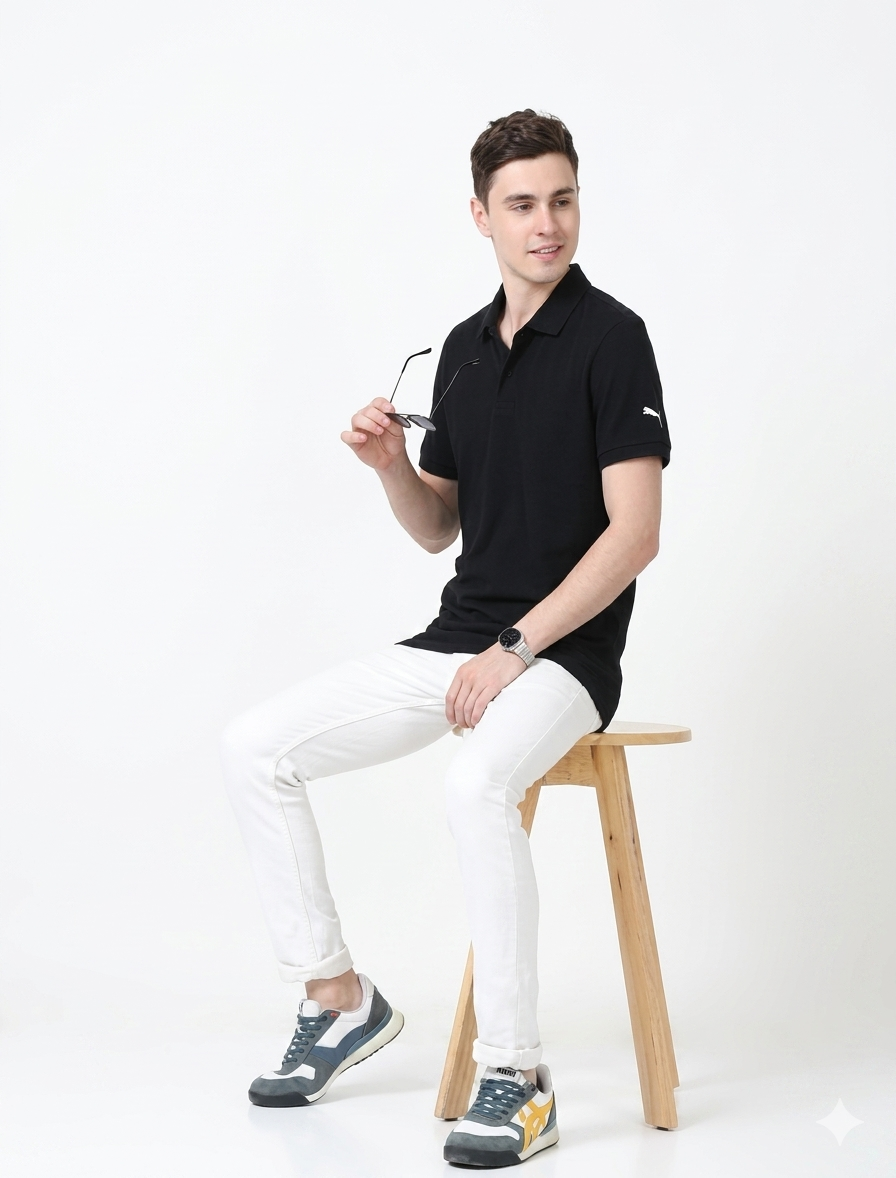 Puma Ess Archieve Polo T shirt